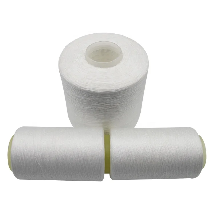 Spun Polyester 20/4 with Fiber 1.2D*38mm Bulky Yarn
