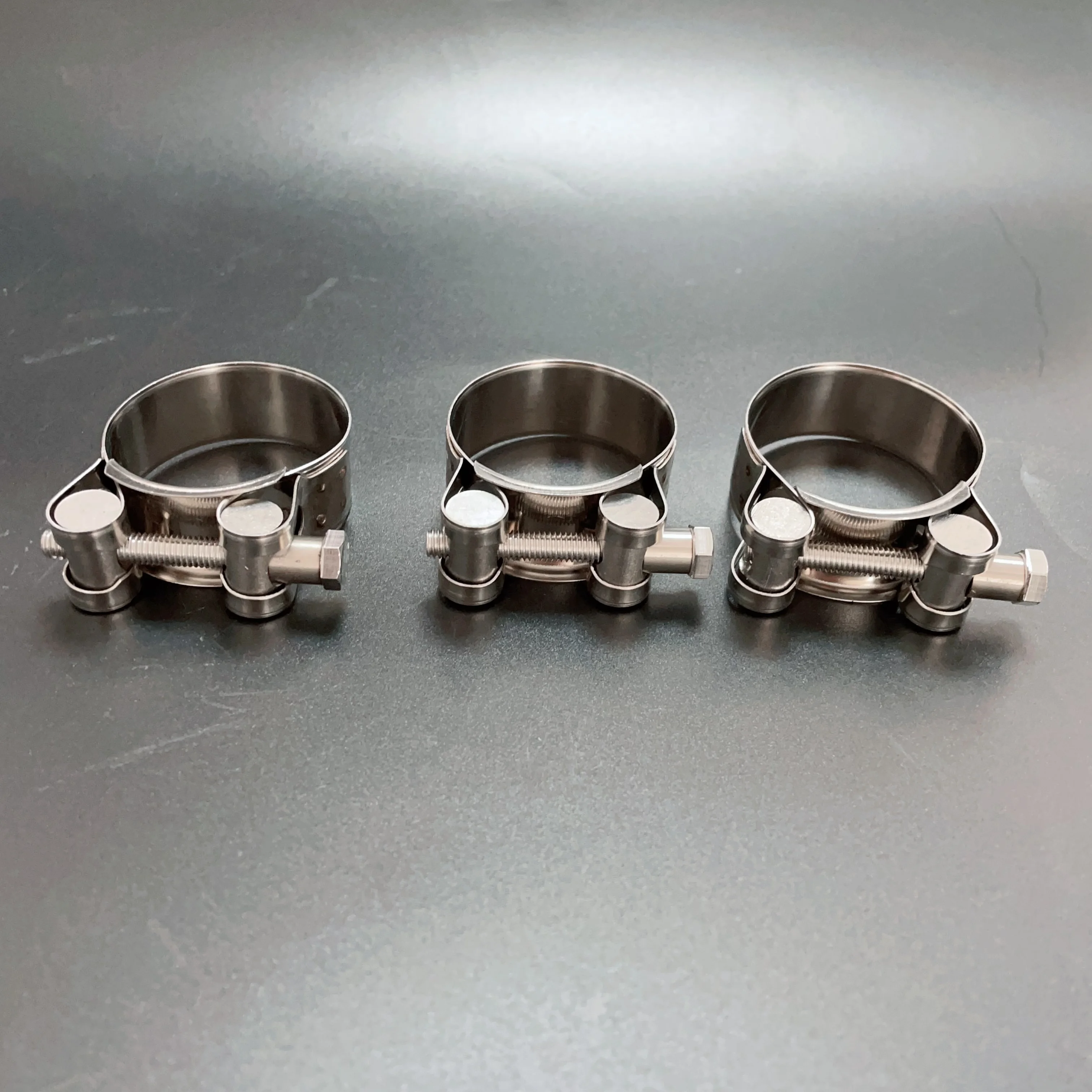 SS304/AA316L handle flexible hose clamp ferrule sanitary coupling hose clamp