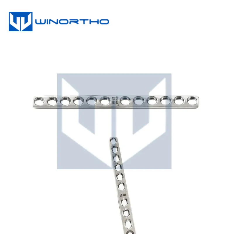 2.7mm veterinary DCP Orthopedic Plate Stainless Steel trauma bone plates animal dynamic compression