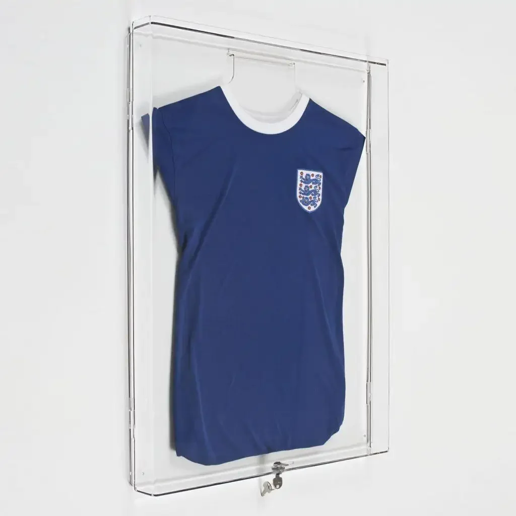 Dainty Custom dustproof storage cover Acrylic t-shirt display stand