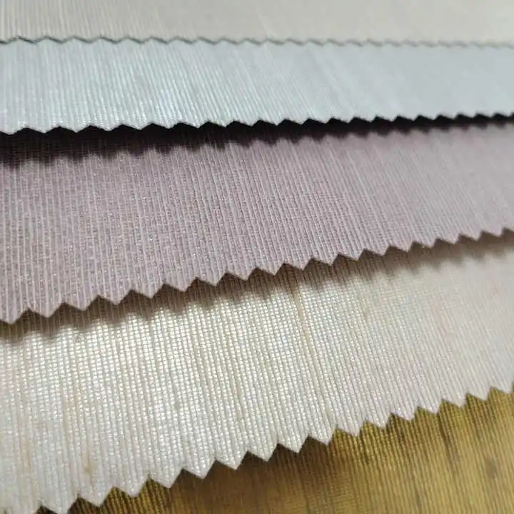 China Hot Sale Quality Natural Silk Fabric paper back Wallpaper Seamless Wall Cloth