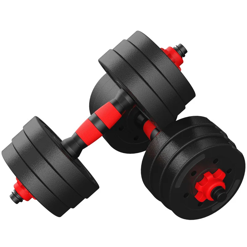 TOPKO Fitness Dumbells 10kg 20kg 30kg 40kg 50kg Quickly Gym Cement Adjustable Weight Dumbbell And Barbell Sets