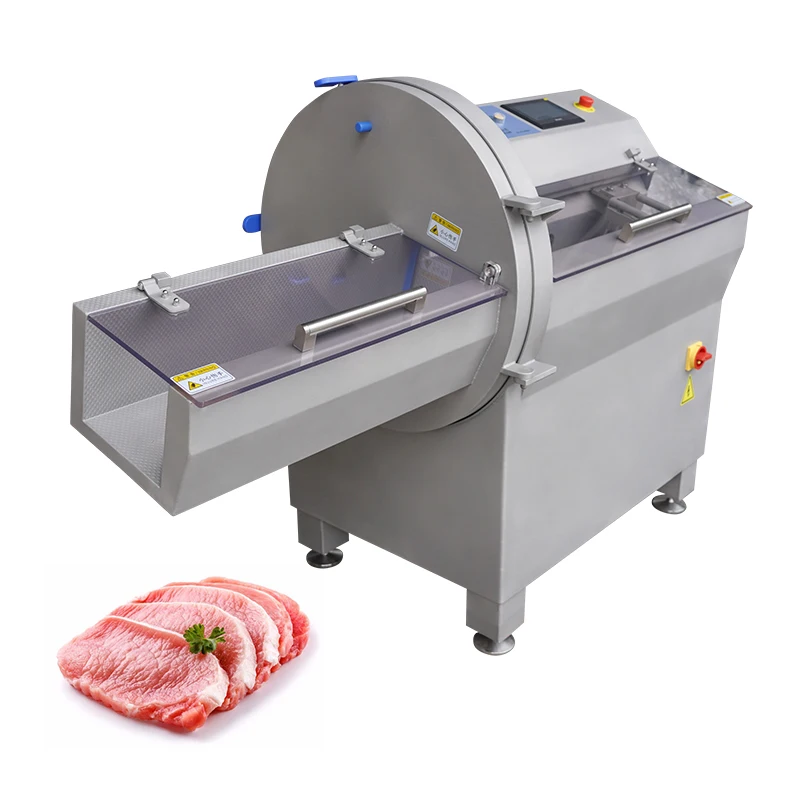 Adjustable automatic frozen meat slicer beef mutton cutting machine JY-21K