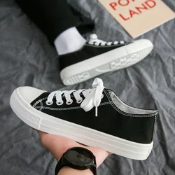 OEM wholesale bulk breathable school sports painting blank white vintage rubber espadrilles all star canvas sneakers shoes men