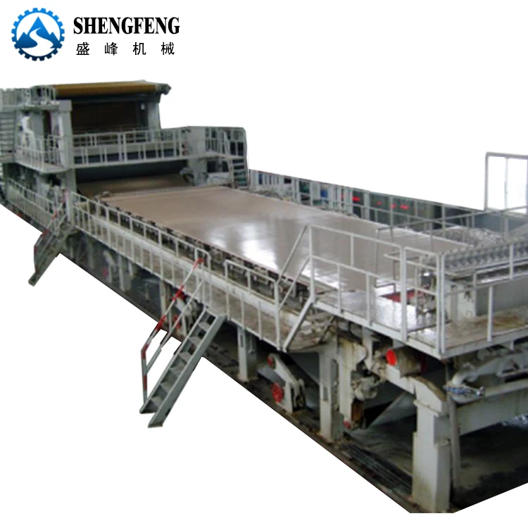 Testliner Board Paper Making Machine manufacturing machine for sale