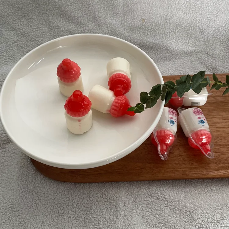 Baby bottle Jelly with jam
