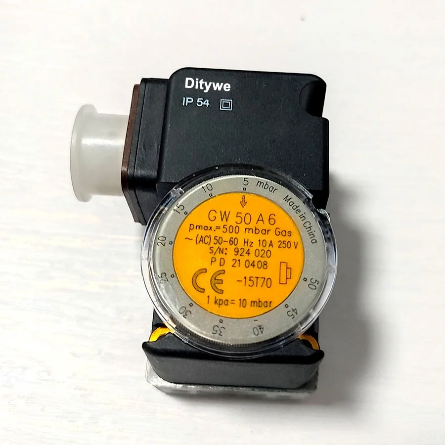 wholesale GW 50 A6 gas pressure switch 5-50 mbar dungs GW50A6 pressure switch replacement, burner spare parts