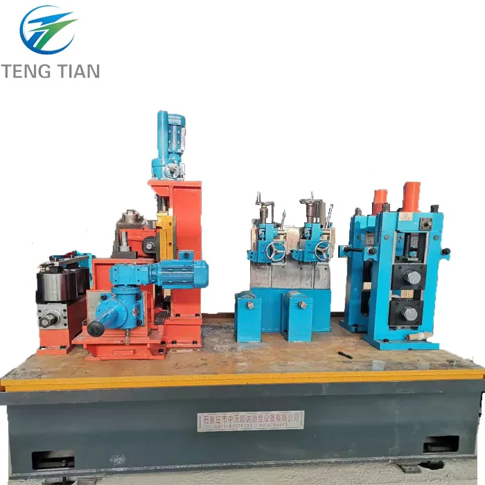 TengTian Diameter 120mm Pipe Making Machinery Steel Customized Steel Pipe Manufacturing Machine