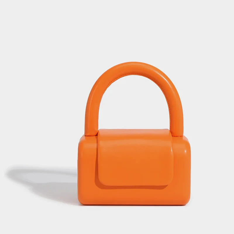 2022 New Spring Pu Leather Pillow Jelly purse Women Crossbody Messenger Bags Painting Hand Bags For Ladies