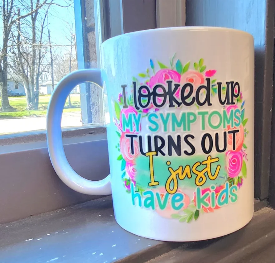 Custom Design Print Logo QR Code Hand Wash Only UV DTF Stickers