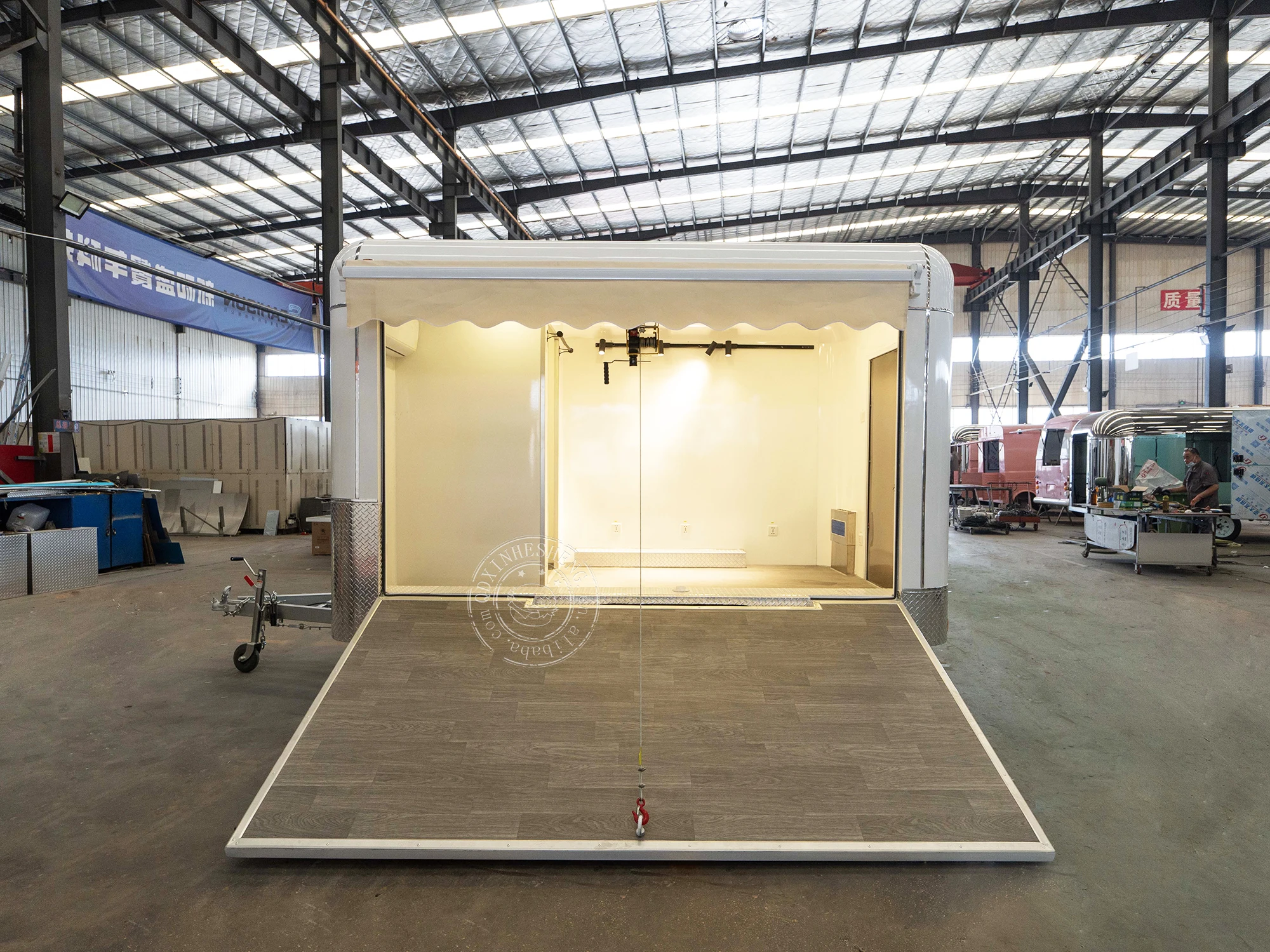 Us Approved Food Truck CE and DOT Certificate EUROPE Australian Standard Catering Trailer Home