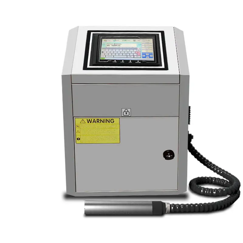 Multi color ink CIJ continuous inkjet printer, printing workshop, food packaging pipe fully automatic inkjet printer