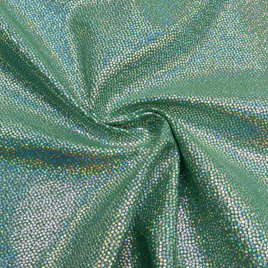 High-quality recycled polyester knit elastane athletic fabric plaid swimwear material mint swim fabric