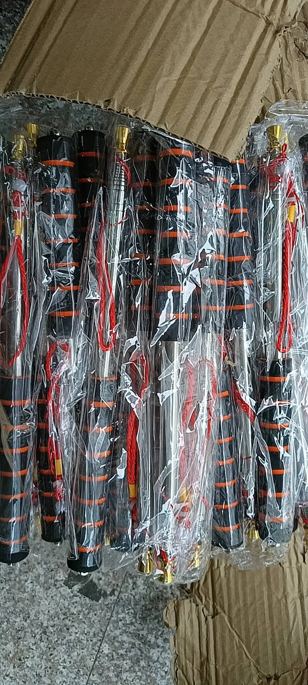 120cm Telescopic Flagpole Telescopic Baton Tour Guide Flag Pole Telescopic Guide Flag Pole For Promotion