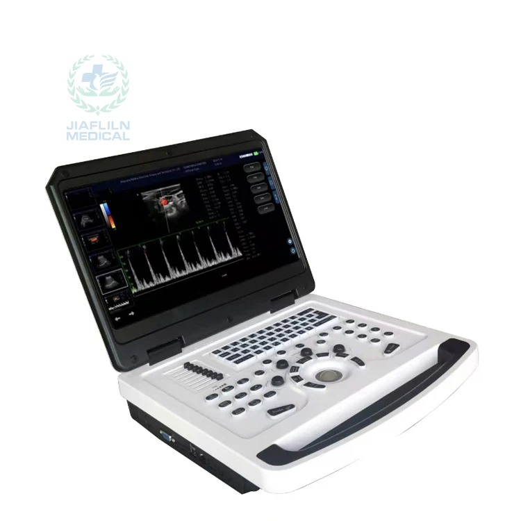 Vet Veterinary Ultrasound Machine Black White Digital Ultrasonic Diagnostic Imaging System for Animal Hospital