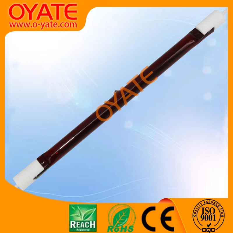 760mm 230v 2000w Ruby Quartz Infrared Halogen Heating Lamps for PET Blowing Machines