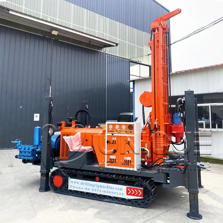 Compressed air artesian well drilling machine mine core drilling rig machine water well drilling rigs for sale