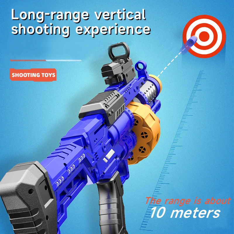 16PCS Safe EVA Darts Blaster Kids Indoor Outdoor Shooting Game Model Boys Gift Children Combination Soft Foam Bullet Toy Gun