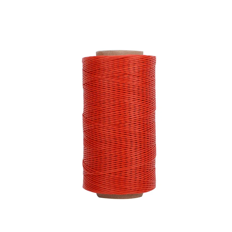 high quality wax thread 284 Yards 1MM Leather Sewing Waxed Thread for Leather DIY Project Leather Canvas Repair and Sewing