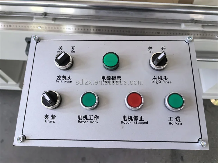 2024 new design upvc double head cutting saw window and door making machine pvc windows machines