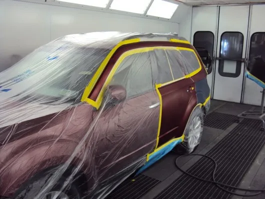 Masking Tape Embossing HDPE Film Auto Paint Masking Plastic Film/Pre-Taped Masking Film