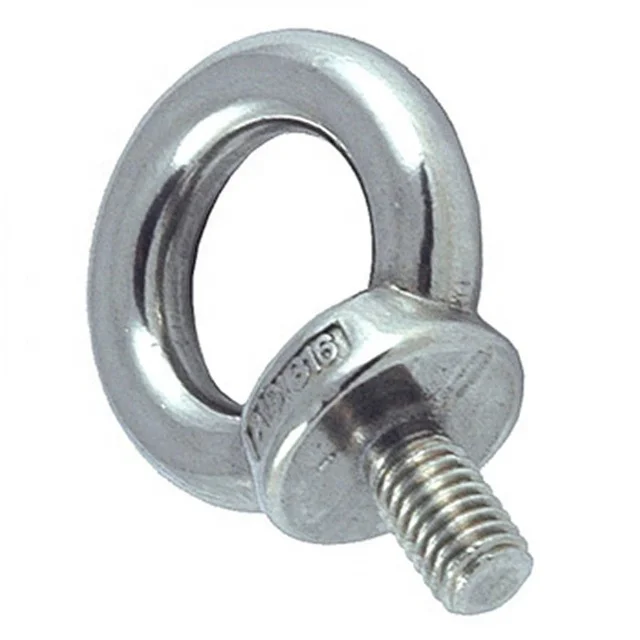 Black oxide zinc plated concrete eye bolts eye bolts