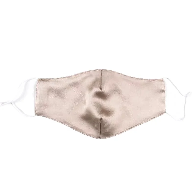 
 Уличная Шелковая Маска для рта, 100% шелк тутового шелкопряда, моющаяся маска для рта  