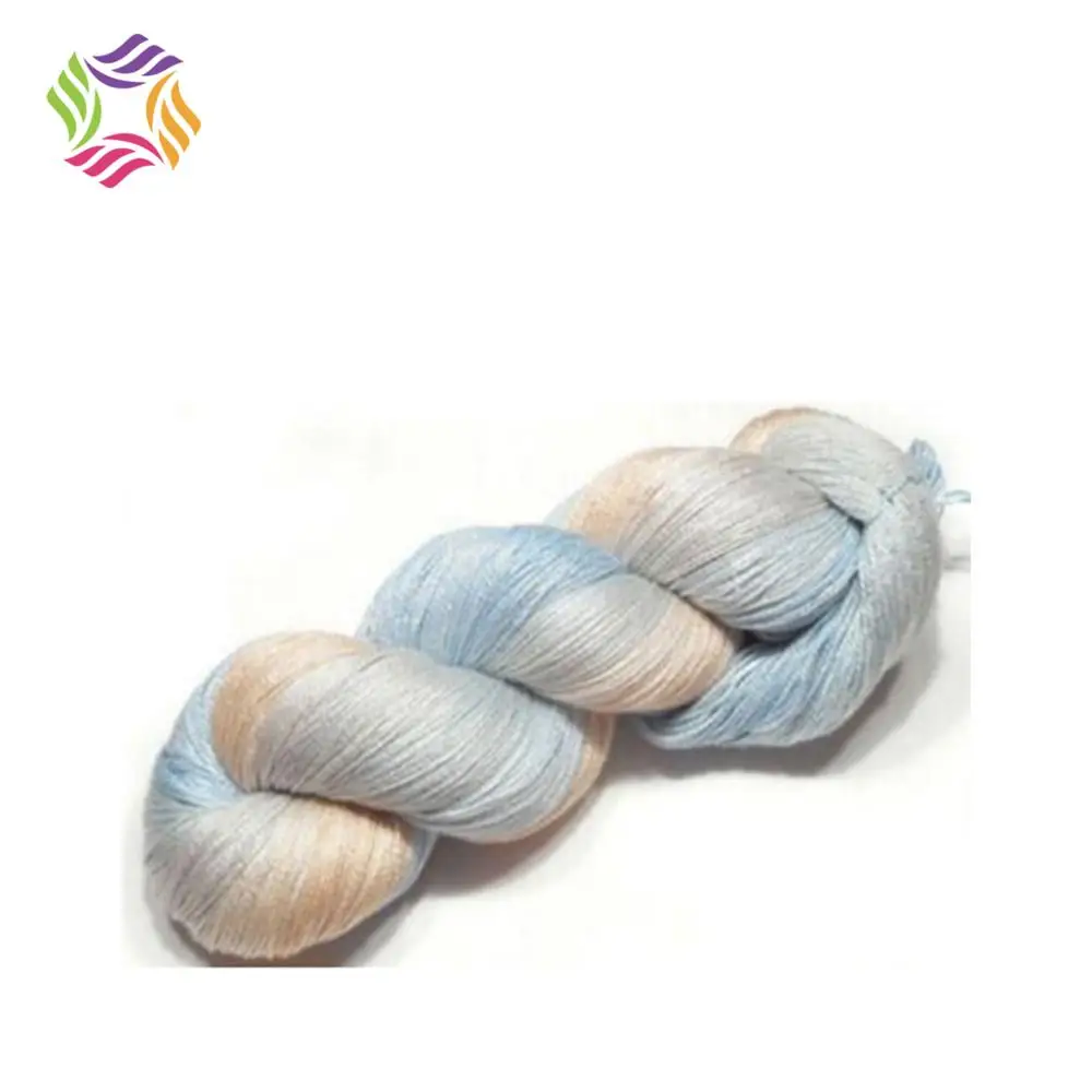 Charmkey textile good quality and cheap 100% silk yarn for hand knitting yarn prices for gloves yarn