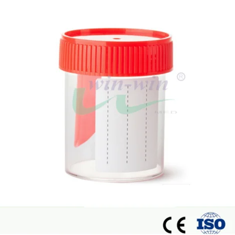 
factory urine cup with lid 
