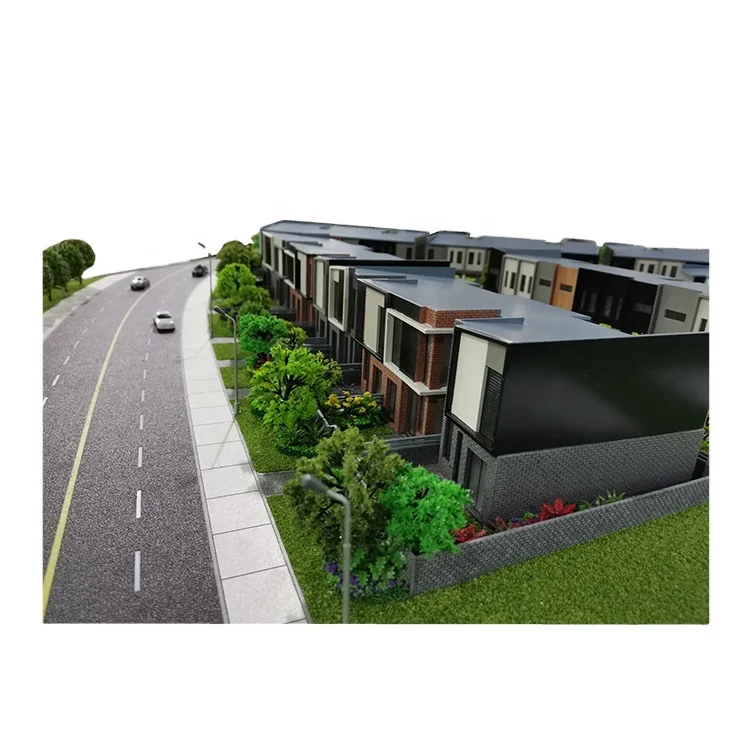 Scale 1/100 architecture service for modern villa design