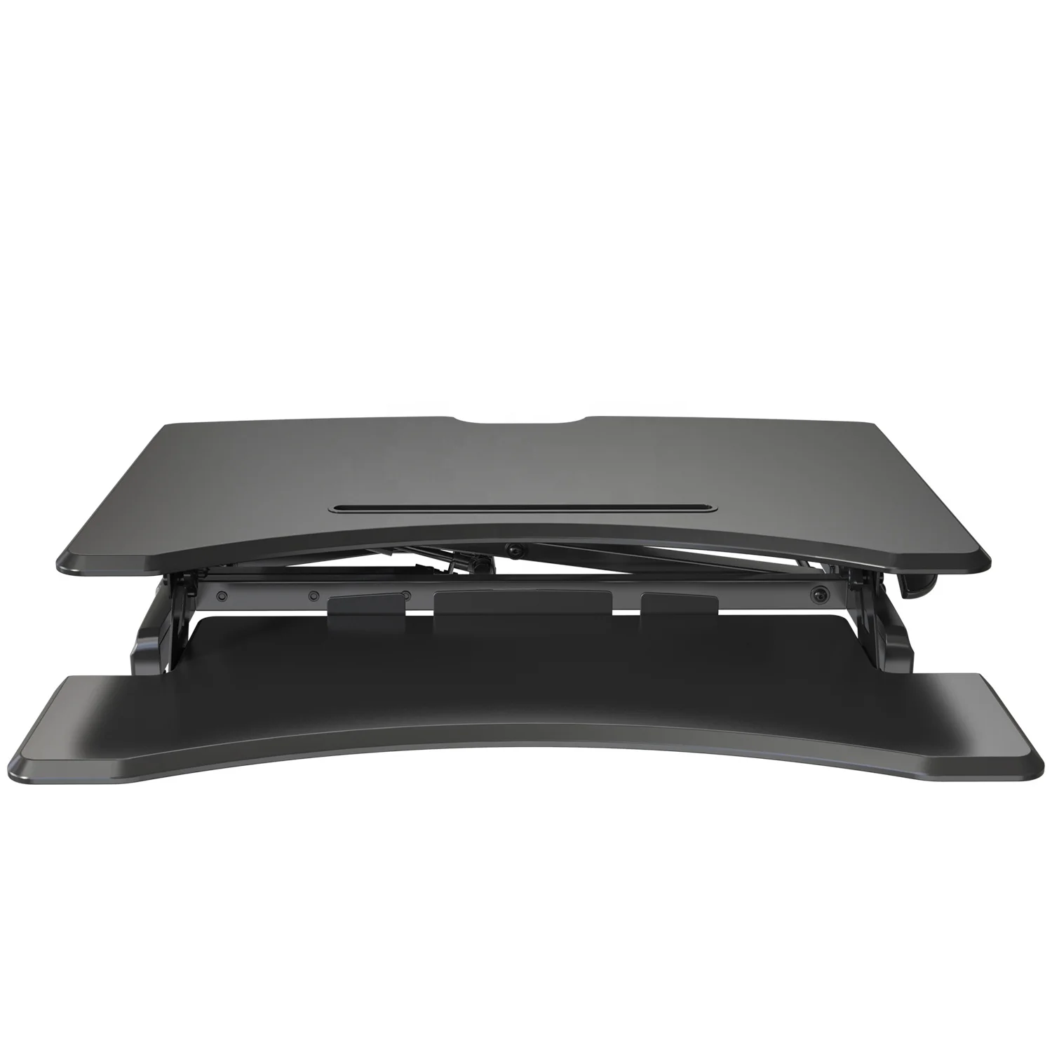 V-mounts Manual Lifting Gas Spring Sit Stand Desktop Smart Lifting Workstation Desk VM-GSD33