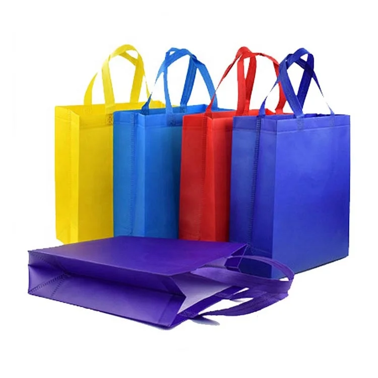 
pp non woven bag shopping laminated non-woven tote bag laminated non woven carry bags 