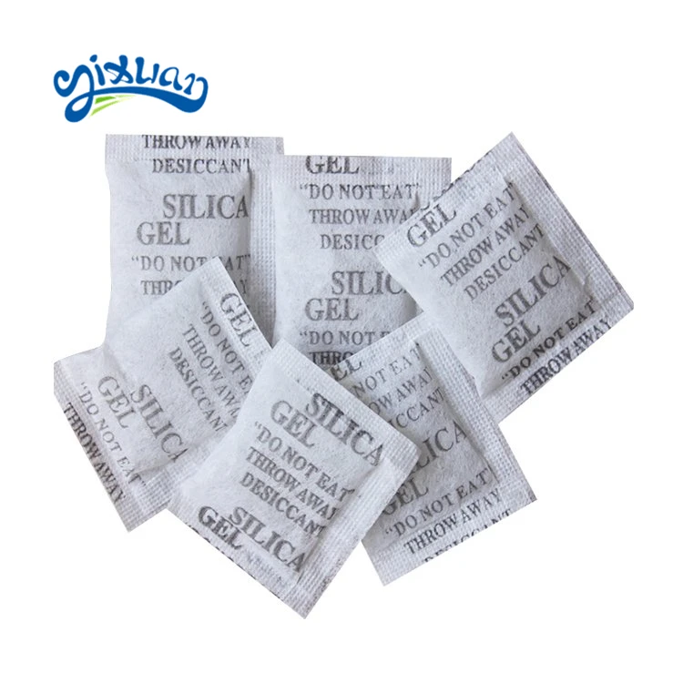 
High quality moisture absorbent white silica gel desiccant mini packs OEM 