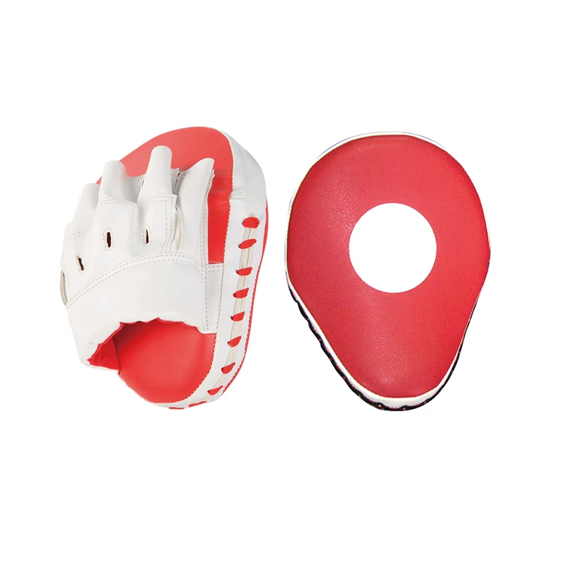 RISING 2021 punching target curved custom logo mma training boxing Thailand focus boxing pads mitts Boxing gloves