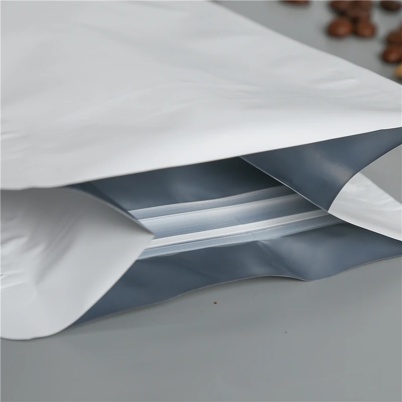 2 oz 16 oz 12oz 250g 340g 500g 1kg 10000g 2.5kg 2lb 5lb flat bottom kraft paper espresso block coffee bean box bag with valve