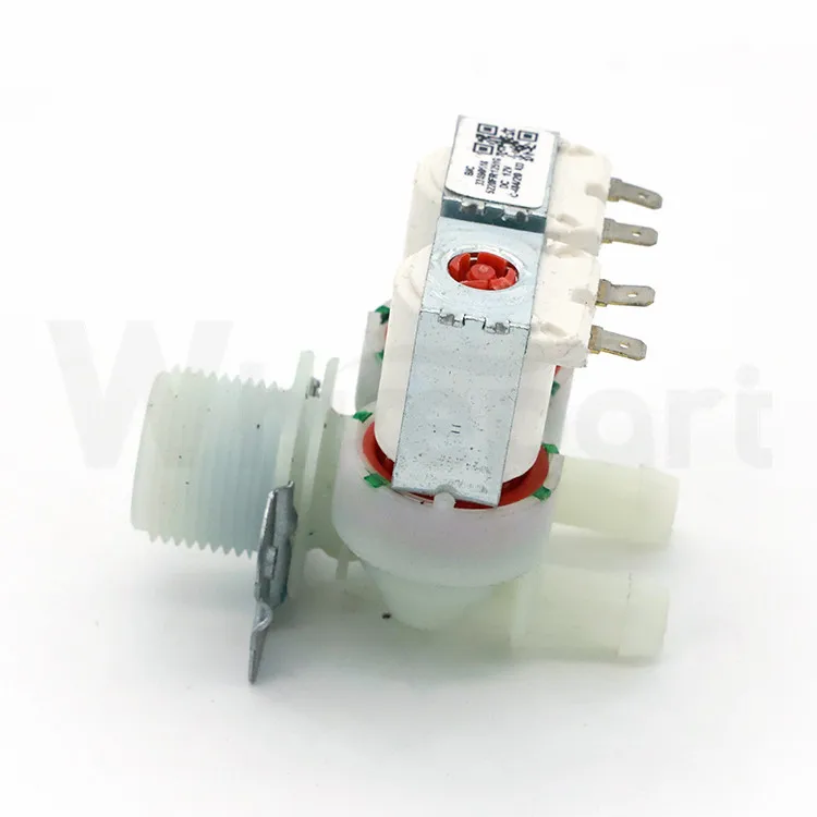 Оригинальный заводской впускной клапан для стиральной машины с двумя головками