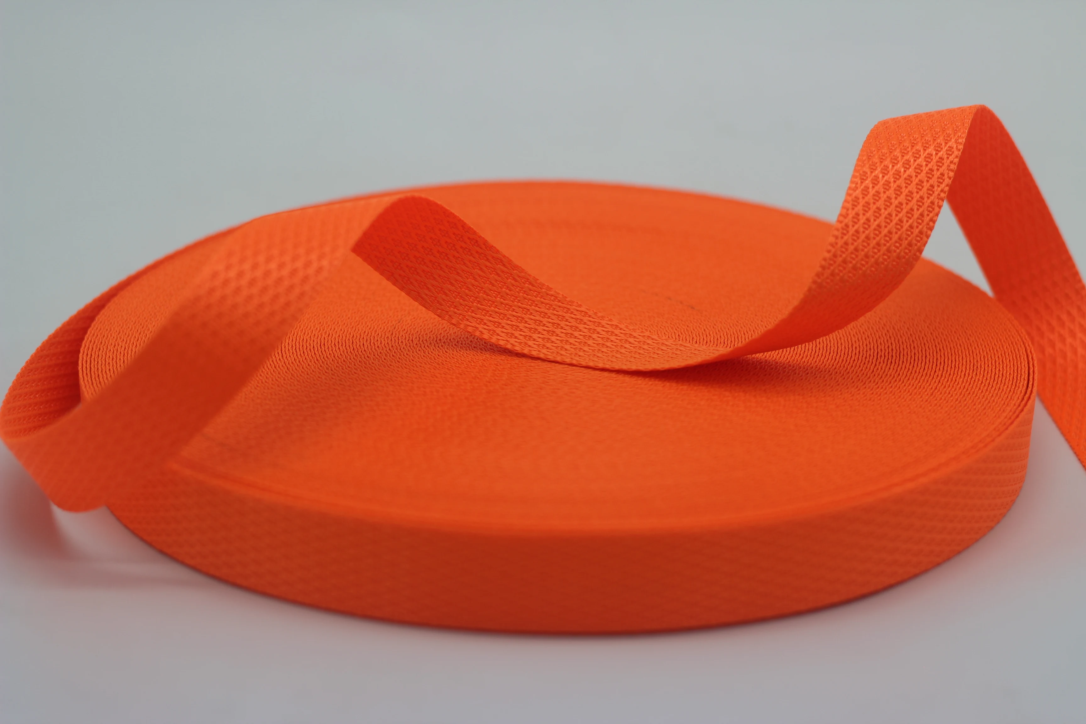 Wholesale stocks 20mm Jacquard Polyester Webbing imitation nylon Child seat belt Webbing For Bag Handles