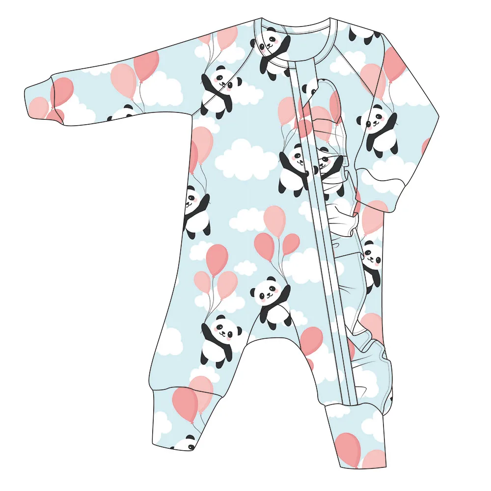 CHEER Newborn Baby Short Sleeve Bodysuit Bamboo Baby Romper Printing  Cotton Bamboo Wears Romper