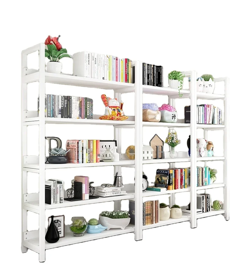 Высокое качество Современный простой Склад Супермаркет Классическая твердая деревянная рама