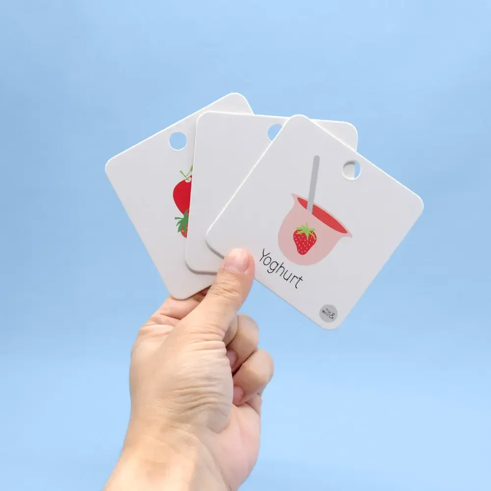 Children Baby Learning English Flash Cards Pocket Educational Learning Toys Word Table Game Card for Kids Learning