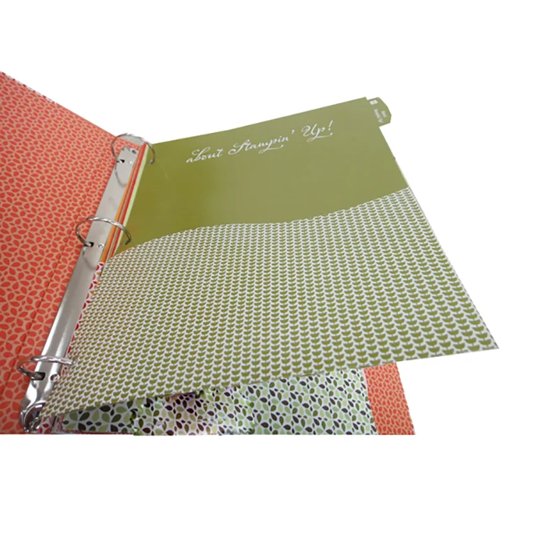 Картонная медицинская папка ручной работы с несколькими карманами и зажимами