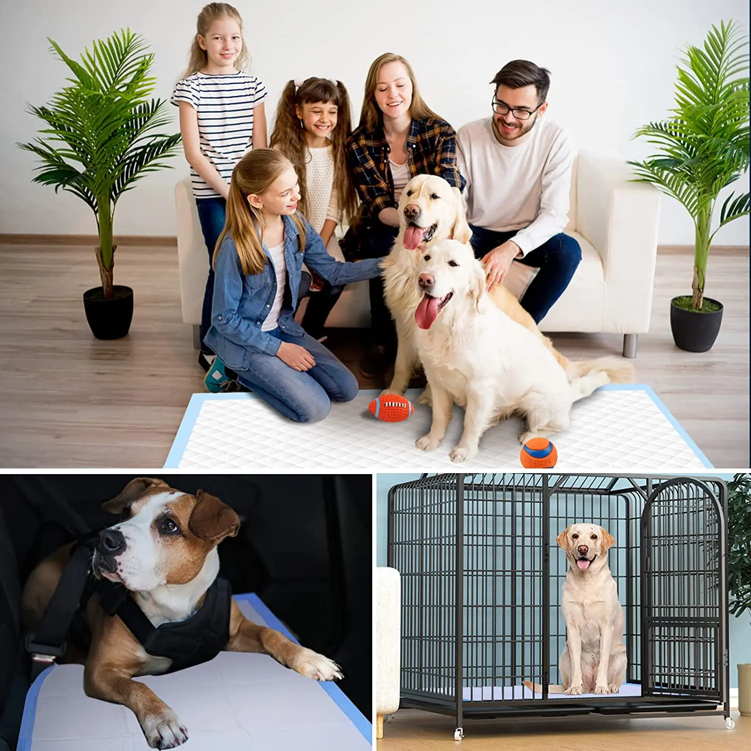 super absorbent high quality puppy underpad disposable pet training mats pet urine pads dog training pee pads