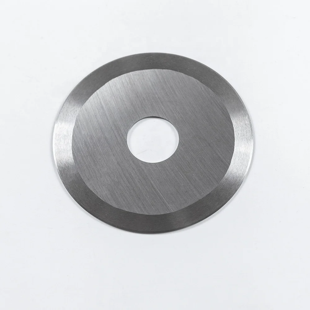 Индивидуальная высокоточная прочная машина для продольной резки кожи D2, промышленное круглое лезвие