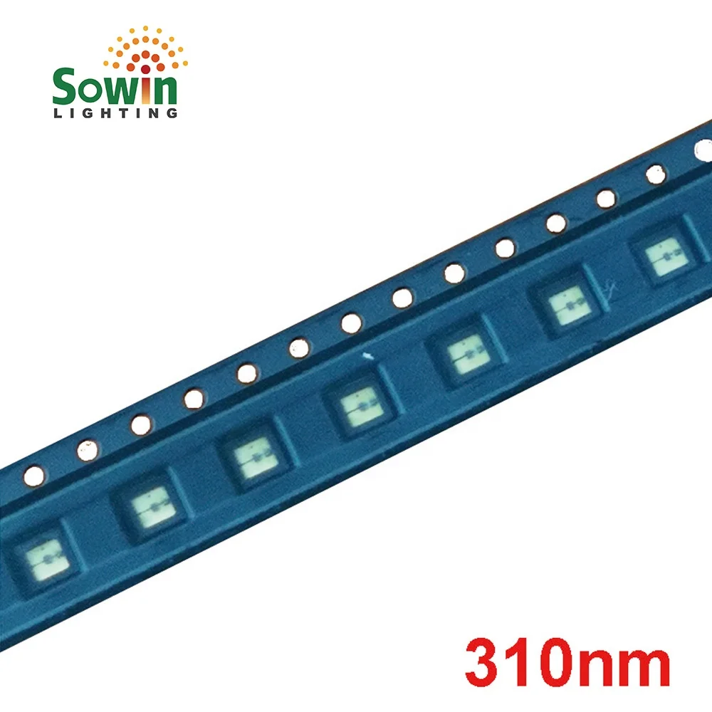 
germicidal LED Diode 295nm SMD 3535 290nm 300nm 275nm 265nm uv led Ultra Violet light beads deep UVC LED for disinfection 