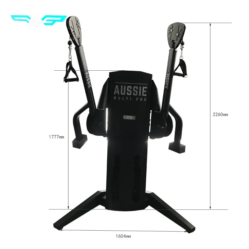 New Line Heavy Duty Multi Function 360 Degree Fitness Equipment Pin Loaded Dual Cross Cable Machine For Gym Use