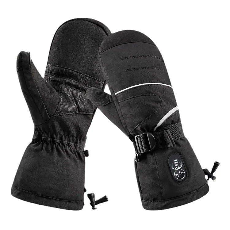Touch Screen Electric Heated Thermal Snowboard Ski Gloves for Winter Outdoor Sports