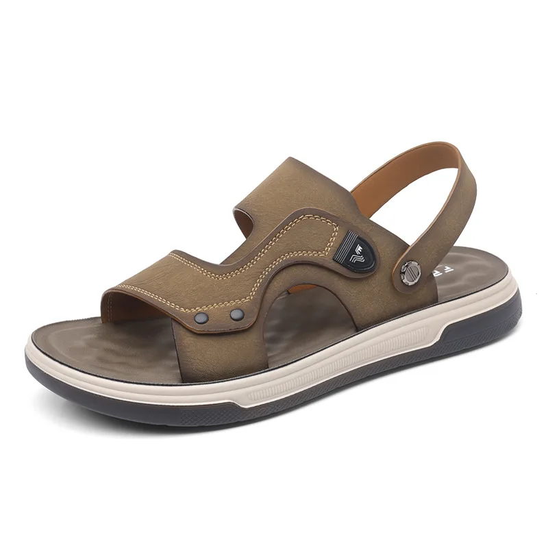 Professional Manufacturer Softness Hand Made Stitching Gulf Style Casual Comfort Footwear Arab Slipper Sandals For Man