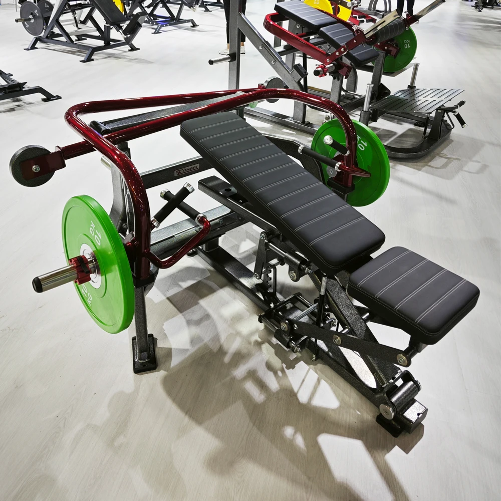 Plate Loaded Gym Commercial Fitness Equipment Crossover Multi Bench Press Machine For Training Pectoralis