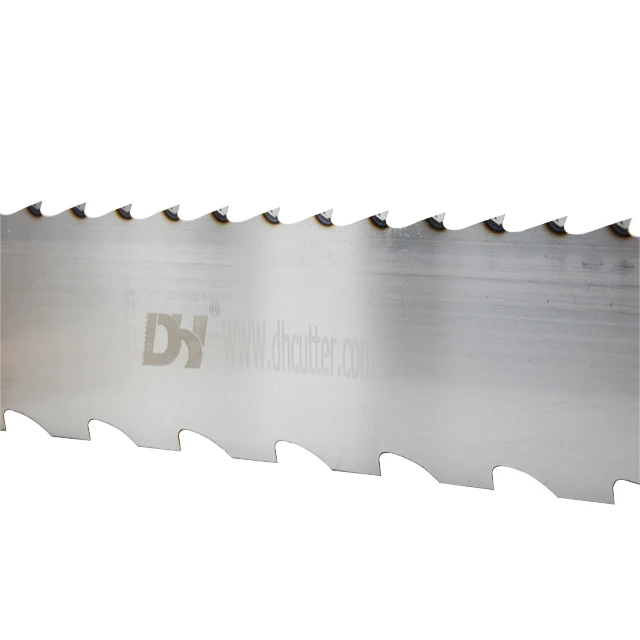 DH Stellite Tip Band Saw Blade Wood Stellite Saw Blade Sawmill Horizontal And Vertical Band Saw Blade For Soft Woodworking