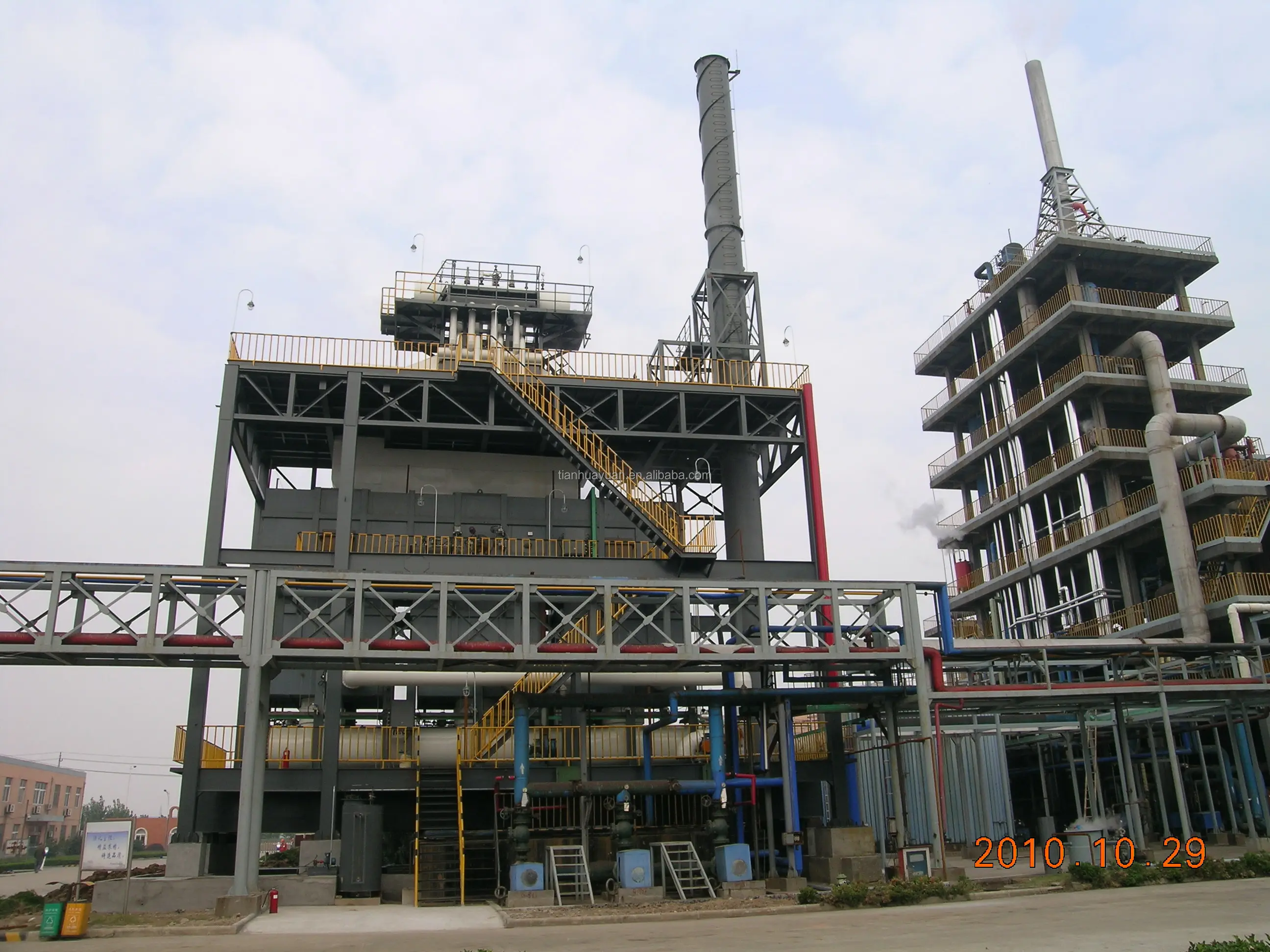 High efficiency organic waste gas treatment equipment industrial regenerative thermal oxidizer